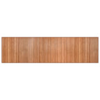 Vidaxl vloerkleed rechthoekig 80x300 cm bamboe naturel