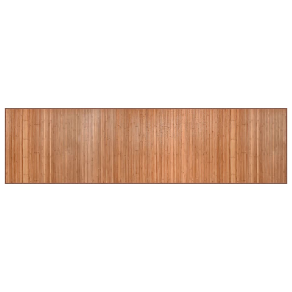 Vidaxl vloerkleed rechthoekig 80x300 cm bamboe naturel