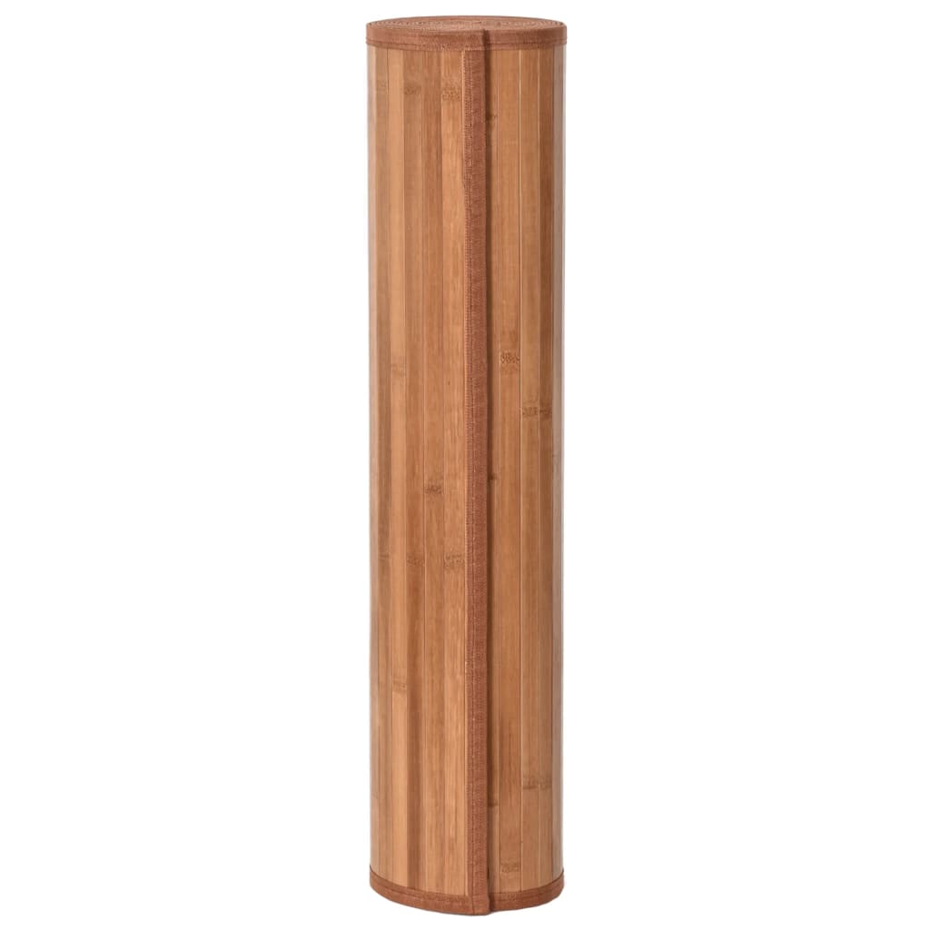 Vidaxl vloerkleed rechthoekig 80x300 cm bamboe naturel