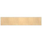 Vidaxl vloerkleed rechthoekig 80x400 cm bamboe lichtnaturel