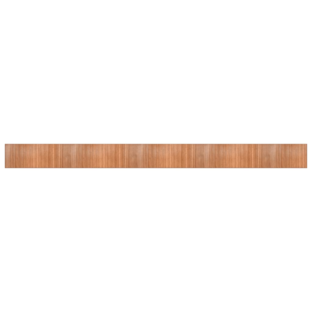 Vidaxl vloerkleed rechthoekig 80x1000 cm bamboe naturel