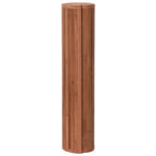 Vidaxl vloerkleed rechthoekig 80x1000 cm bamboe bruin