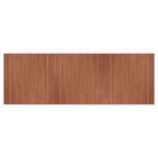 Vidaxl vloerkleed rechthoekig 100x300 cm bamboe bruin