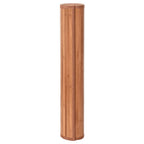 Vidaxl vloerkleed rechthoekig 100x300 cm bamboe bruin