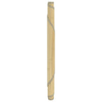 Vidaxl vloerkleed rond 60 cm bamboe lichtnaturel
