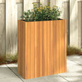 Vidaxl plantenbak 59x27,5x70 cm massief acaciahout