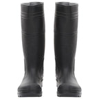 Vidaxl regenlaarzen maat 39 pvc zwart