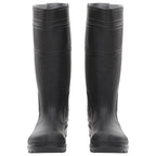 Vidaxl regenlaarzen maat 40 pvc zwart