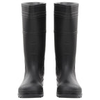 Vidaxl regenlaarzen maat 44 pvc zwart