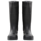 Vidaxl regenlaarzen maat 46 pvc zwart