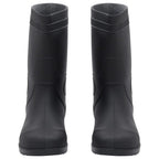 Vidaxl regenlaarzen maat 41 pvc zwart