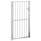 VidaXL Tuinpoort 100x200 cm roestvrij staal