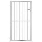 VidaXL Tuinpoort 100x200 cm roestvrij staal
