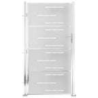 VidaXL Poort 100x180 cm roestvrij staal