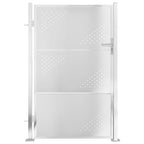 VidaXL Tuinpoort 100x125 cm roestvrij staal