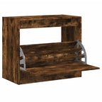 Vidaxl schoenenkast 80x42x69 cm bewerkt hout gerookt eikenkleurig