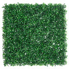Vidaxl hek met kunstheester 6 st 50x50 cm groen