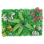Vidaxl hek met kunstplanten 6 st 40x60 cm groen