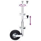 Vidaxl neuswiel met 2 staanders en 3 spanklemmen 48 mm