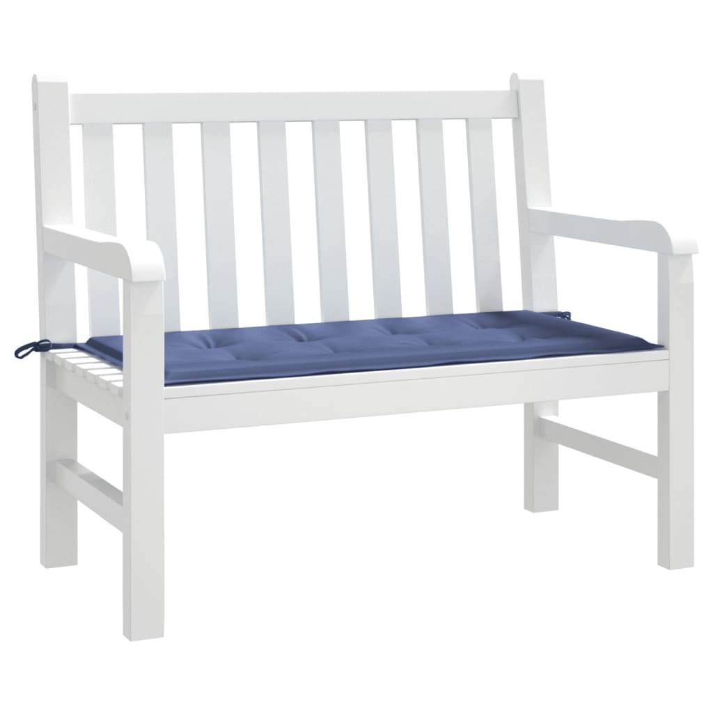 Vidaxl tuinbankkussen 100x50x4 cm oxford stof marineblauw