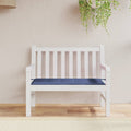 Vidaxl tuinbankkussen 100x50x4 cm oxford stof marineblauw