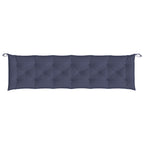 Vidaxl tuinbankkussen 200x50x7 cm oxford stof marineblauw