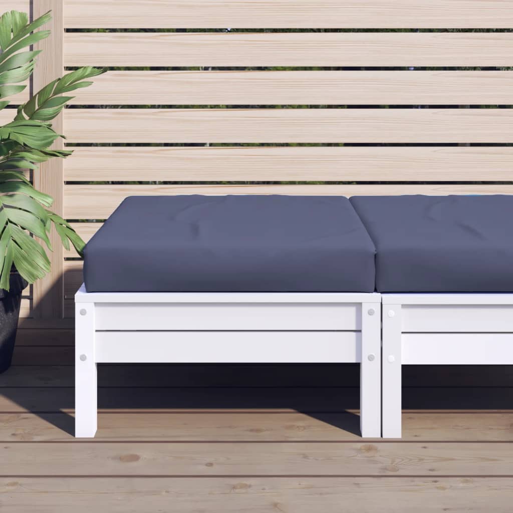 Vidaxl palletkussen 60x60x9,5 cm oxford stof marineblauw