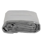 Vidaxl dekzeil 650 g m² 2x3 m grijs