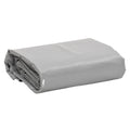 Vidaxl dekzeil 650 g m² 5x8 m grijs