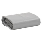 Vidaxl dekzeil 650 g m² 5x8 m grijs
