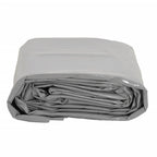 Vidaxl dekzeil 650 g m² 5x8 m grijs