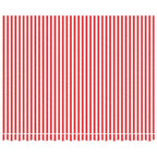 Vidaxl vervangingsdoek voor luifel gestreept 4x3 m rood en wit