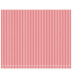 Vidaxl vervangingsdoek voor luifel gestreept 4,5x3,5 m rood en wit