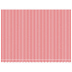 Vidaxl vervangingsdoek voor luifel gestreept 5x3,5 m rood en wit