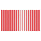 Vidaxl vervangingsdoek voor luifel gestreept 6x3 m rood en wit
