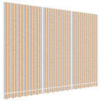 Vidaxl vervangingsdoek voor luifel gestreept 4,5x3 m meerkleurig