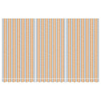 Vidaxl vervangingsdoek voor luifel gestreept 5x3 m meerkleurig