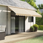 Vidaxl vervangingsdoek voor luifel 400x300 cm polyester meerkleurig