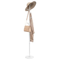 Vidaxl kapstok 175 cm gepoedercoat ijzer wit