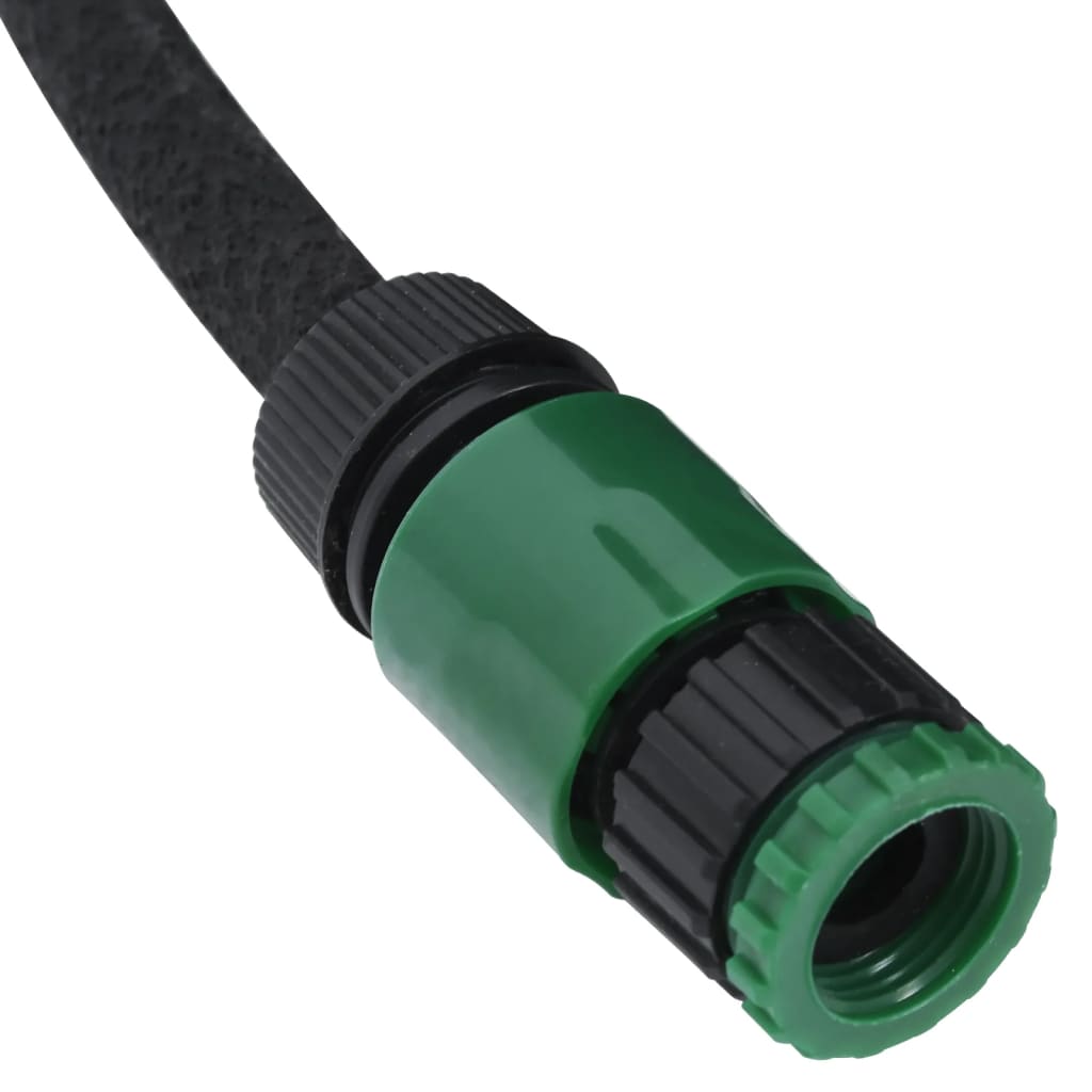 Vidaxl druppelslang 0,6'' 100 m rubber zwart
