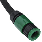 Vidaxl druppelslang 0,6'' 100 m rubber zwart