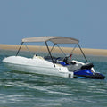 Vidaxl biminitop 2 bogen 180x150x110 cm grijs