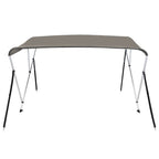 Vidaxl biminitop 3 bogen 183x196x137 cm grijs