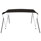 Vidaxl biminitop 3 bogen 183x196x137 cm zwart