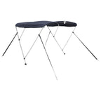 Vidaxl biminitop 3 bogen met mesh zijwanden 183x(154-167)x137 cm
