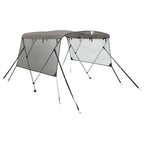 Vidaxl biminitop 3 bogen met mesh zijwanden 183x(170-182)x137 cm