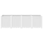 Vidaxl plantenbak 160x40x53 cm polypropeen wit
