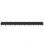 Vidaxl plantenbak met pinnen 362,5x42,5x28,5 cm polypropeen zwart
