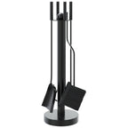 Vidaxl 5-delige openhaardgereedschapset 18x56 cm staal