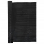 Vidaxl balkonscherm 500x90 cm poly rattan zwart